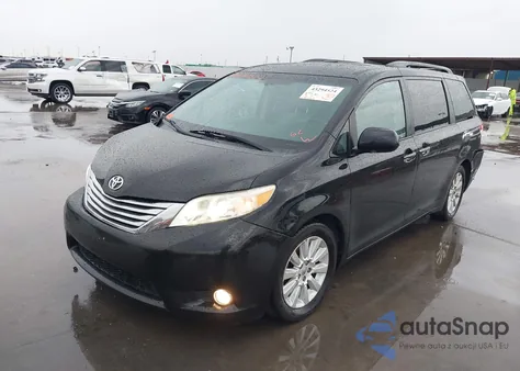 2011 Toyota Sienna Limited from USA, damaged, VIN 5TDDK3DC3BS027730